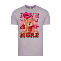 Vintage Zinc love more with toy bear Vintage Tee - FaDigitalArtStudio