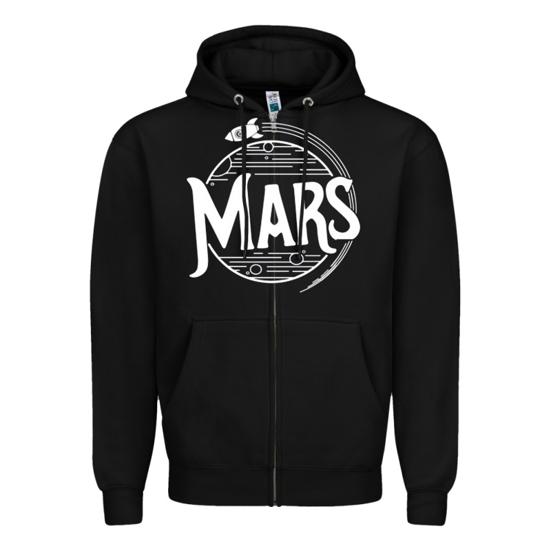 Mars Zipper Hoodie by artisFamous | Teevron