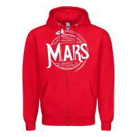 Red mars Zipper Hoodie - artisFamous