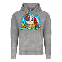 Cloud Rock Love Came Down Vintage Hoodie - CowhideDigitalArt