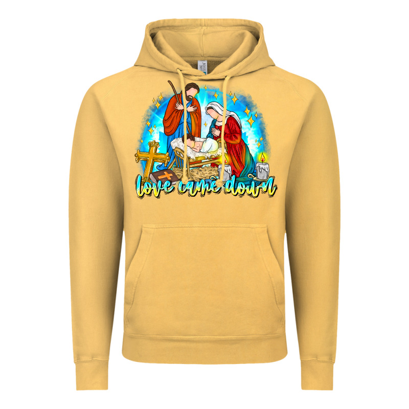 Love Came Down Vintage Hoodie by CowhideDigitalArt | Teevron