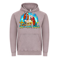 Vintage Zinc Love Came Down Vintage Hoodie - CowhideDigitalArt