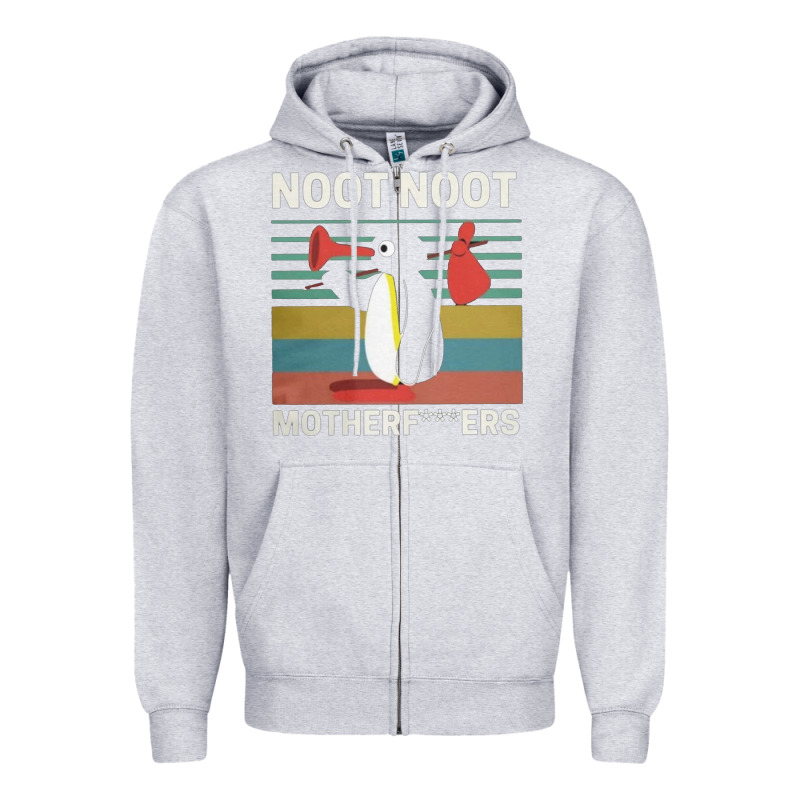 Noot Penguin Zipper Hoodie by artisFamous | Teevron