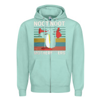 Seafoam noot penguin Zipper Hoodie - artisFamous