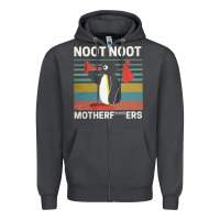 Smoke noot penguin Zipper Hoodie - artisFamous