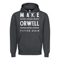 Smoke Basic Orwell 1984 - Anti Trump Gift Political Zipper Hoodie - artisFamous
