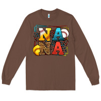 Chestnut Baseball and Softball nana Long Sleeve Tee - LillyAllenDesigns