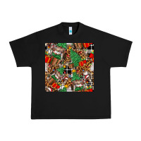 Black christmas donkey Urban Heavy Tee - FaDigitalArtStudio