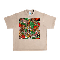 French Oak christmas donkey Urban Heavy Tee - FaDigitalArtStudio