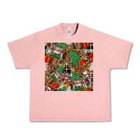 Salmon christmas donkey Urban Heavy Tee - FaDigitalArtStudio