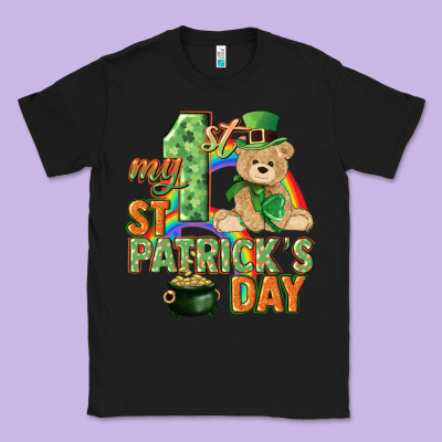 My First St. Patrick's Day Classic Tee Designed By Cowgirlartshop