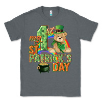 Charcoal Heather My first St. Patrick's Day Classic Tee - CowGirlArtShop