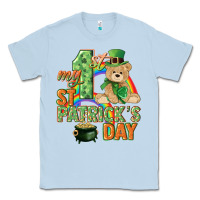 Dusty Blue My first St. Patrick's Day Classic Tee - CowGirlArtShop