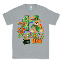 Heather Grey My first St. Patrick's Day Classic Tee - CowGirlArtShop