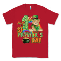 Red My first St. Patrick's Day Classic Tee - CowGirlArtShop