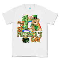 White My first St. Patrick's Day Classic Tee - CowGirlArtShop