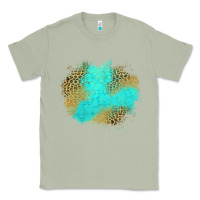 Matcha turquoise leopard patch Classic Tee - Jasminsmagicworld