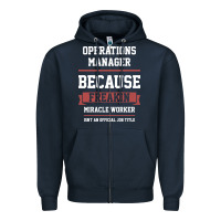 Navy Operations Manager - Cool Gift Job Zipper Hoodie - artisFamous
