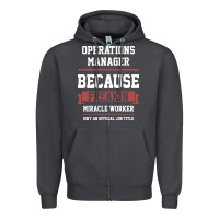 Smoke Operations Manager - Cool Gift Job Zipper Hoodie - artisFamous