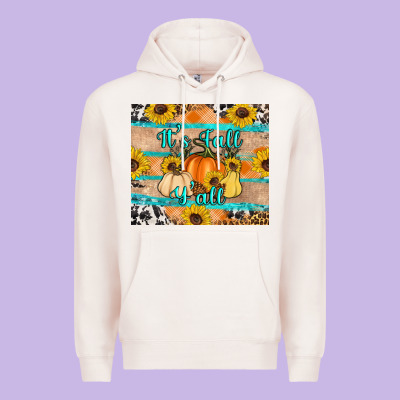 It's Fall Y'all Premium Hoodie Designed By Artiststas