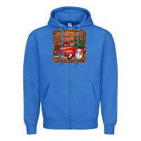 True Royal christmas truck coaster Zipper Hoodie - JahusDesignShop
