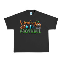Pigment Black sunday is for football Urban Heavy Tee - BundleAndBundleShop