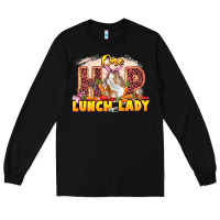 Black One hip lunch lady Easter Day Long Sleeve Tee - LillyAllenDesigns