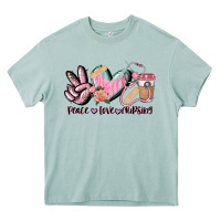 Arona peace love nursing Heavy Core Tee - CowGirlArtShop