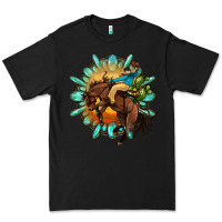 Black gemstone cowboy Premium Tee - OliviaCreatesArt