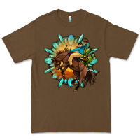 Cacao gemstone cowboy Premium Tee - OliviaCreatesArt