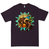 Plum gemstone cowboy Premium Tee - OliviaCreatesArt