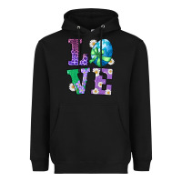 Black easter love egg Heavyweight Hoodie - RanaPortraitStore