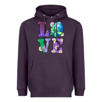 Plum easter love egg Heavyweight Hoodie - RanaPortraitStore