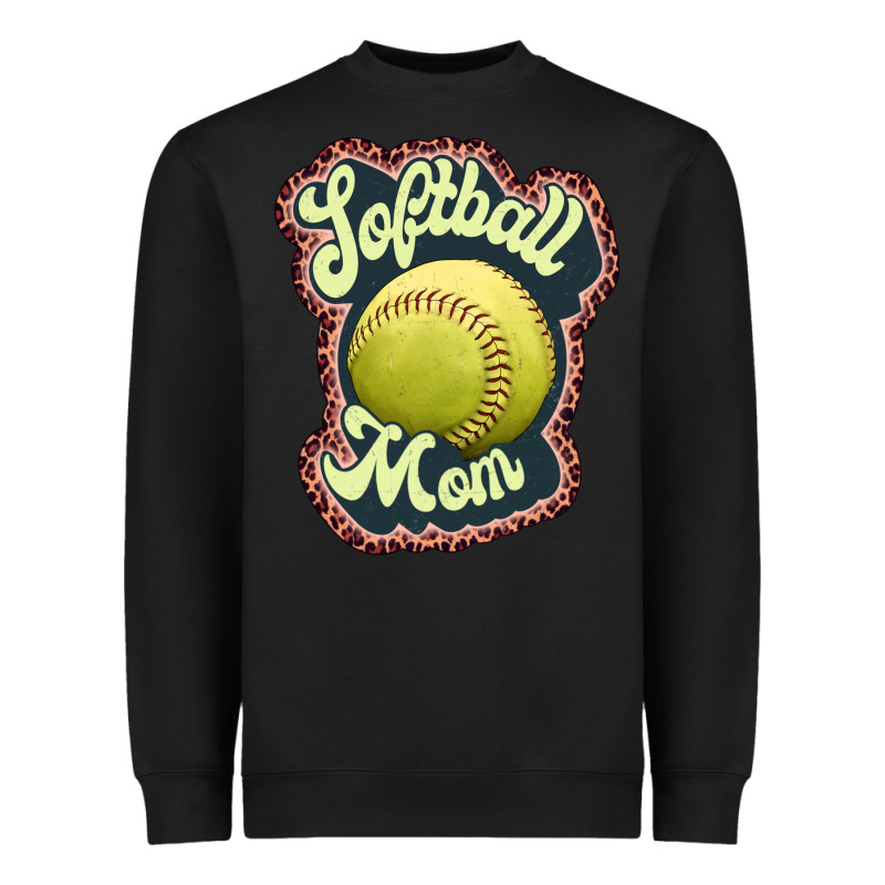 Softball Mom Heavyweight Sweatshirt by JahusDesignShop | Teevron
