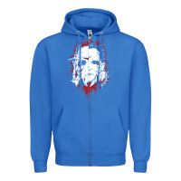 True Royal friends horror face mashup horror movies halloween Zipper Hoodie - artisFamous