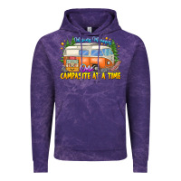 Cloud Purple Making Memories Campsites Time Vintage Hoodie - CowhideDigitalArt