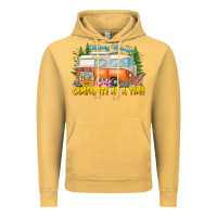 Vintage Mustard Making Memories Campsites Time Vintage Hoodie - CowhideDigitalArt