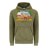 Vintage Olive Making Memories Campsites Time Vintage Hoodie - CowhideDigitalArt