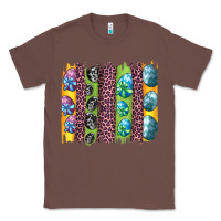 Chestnut easter eggs and leopard brushstrokes Classic Tee - Artiststas