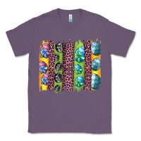 Lavender easter eggs and leopard brushstrokes Classic Tee - Artiststas