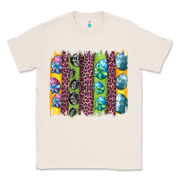Natural easter eggs and leopard brushstrokes Classic Tee - Artiststas