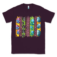 Plum easter eggs and leopard brushstrokes Classic Tee - Artiststas