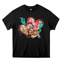 Black nurse hearts Heavy Core Tee - CowGirlArtShop