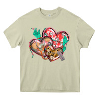Mossy nurse hearts Heavy Core Tee - CowGirlArtShop