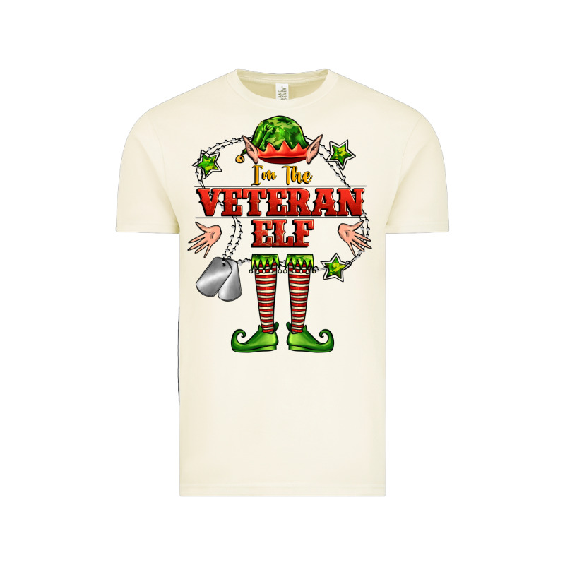 Im The Veteran Elf Vintage Tee by FaDigitalArtStudio | Teevron