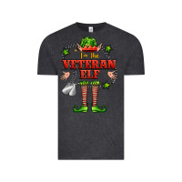 Vintage Black im the veteran elf Vintage Tee - FaDigitalArtStudio