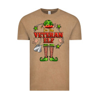 Vintage Coffee im the veteran elf Vintage Tee - FaDigitalArtStudio