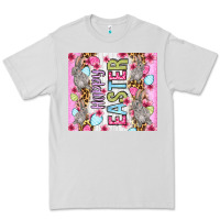 Dove Grey Happy Easter bunnies eggs 20oz skinny tumbler Premium Tee - OliviaCreatesArt