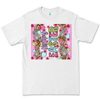 White Happy Easter bunnies eggs 20oz skinny tumbler Premium Tee - OliviaCreatesArt