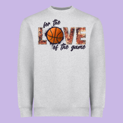 Basketball Love Of The Game Heavyweight Sweatshirt Designed By Jahusdesignshop